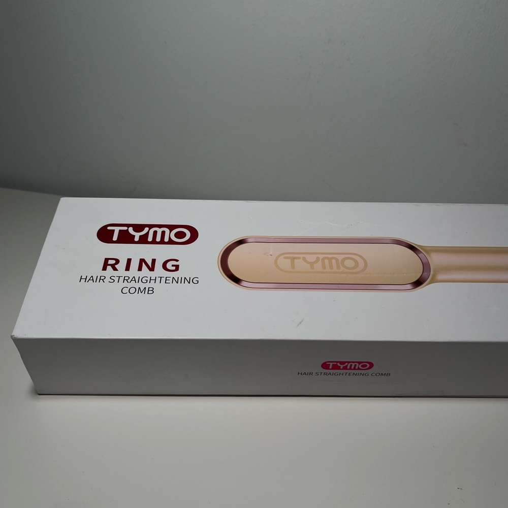 TYMO Ring Hair Straightening Comb - Pink